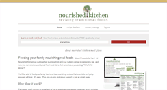 Desktop Screenshot of nourishedkitchenmealplans.com
